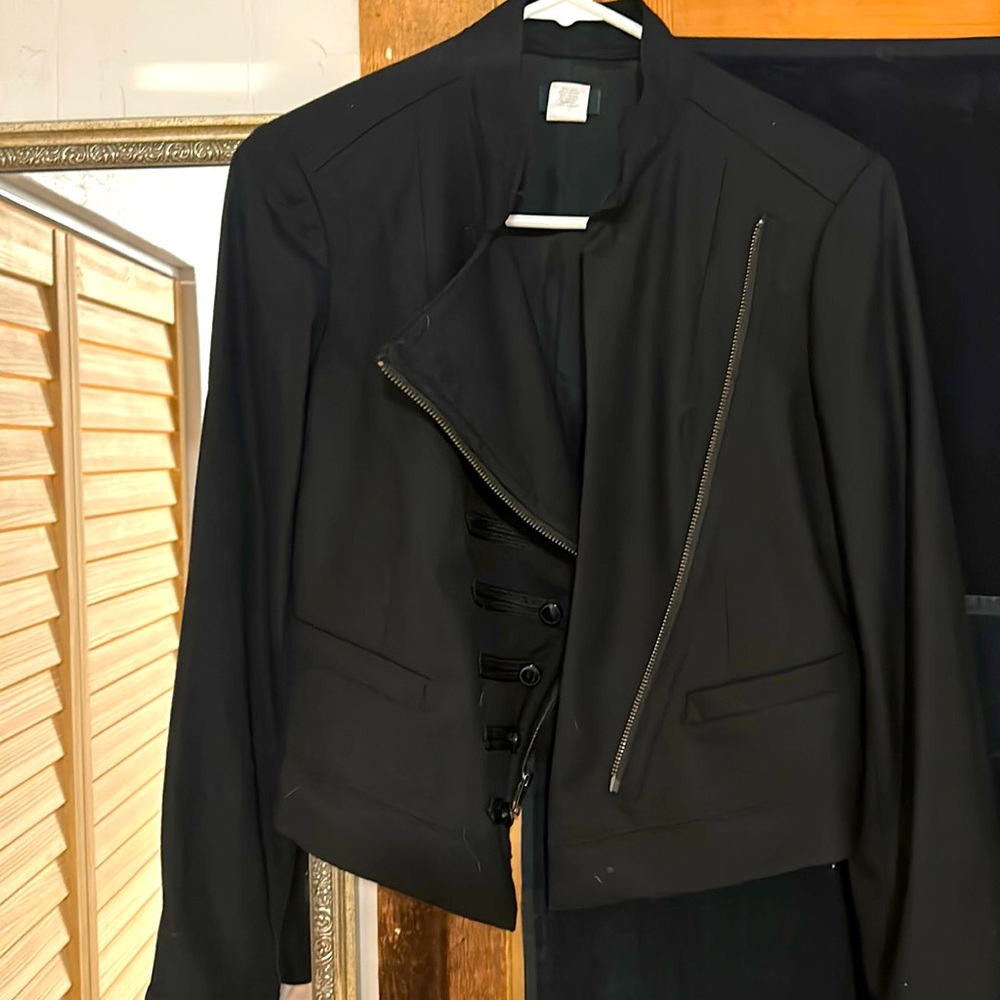 J Crew Wool Motto Jacket
